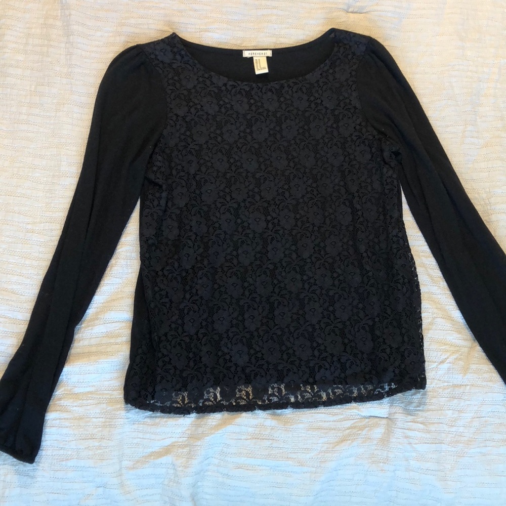 Black forever 21 long sleeve